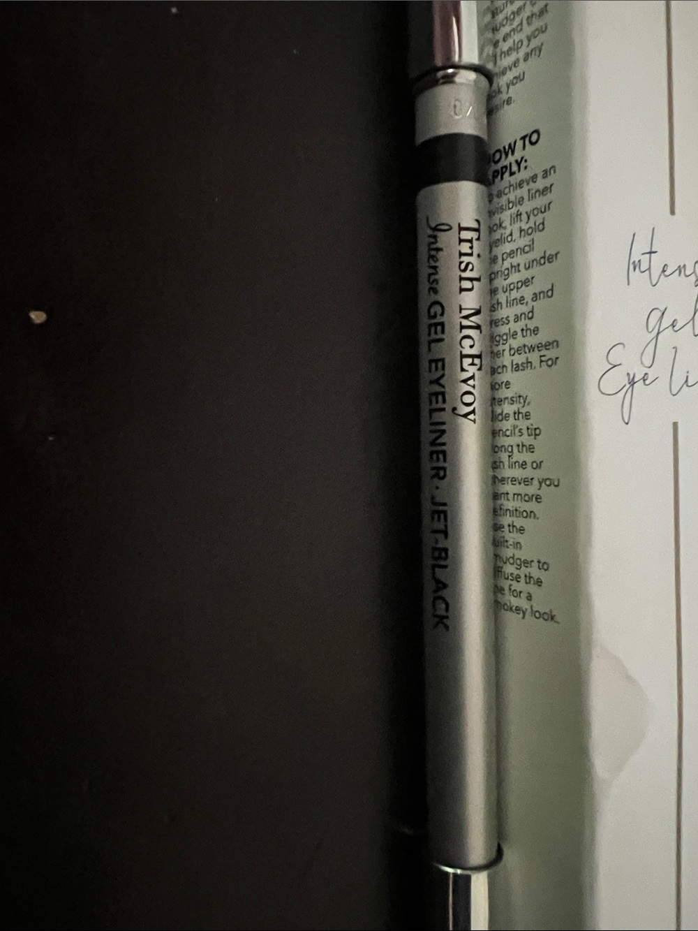 Trish McEvoy Jet Black Intense Gel Eyeliner Pencil